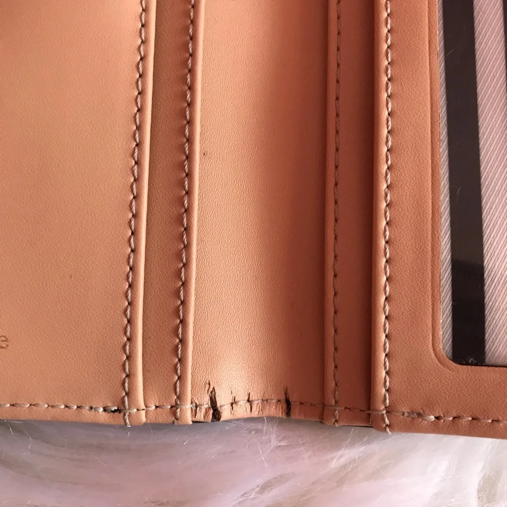 Kate Spade Staci Bifold Colorblock Wallet Cream